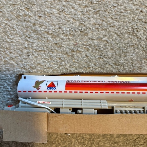 Vintage CITGO Toy Tanker Truck NEW Gas Oil White - Picture 2 of 5